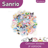 Sanrio Character Sticker Collection Cinnamoroll Hello Kitty Kuromi Pochacco Pompompurin My Melody